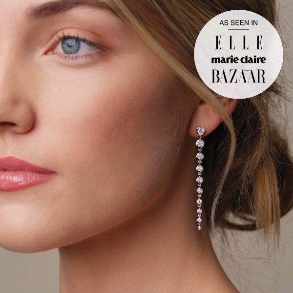14K White 2 CTW Lab-Grown Diamond Earrings
