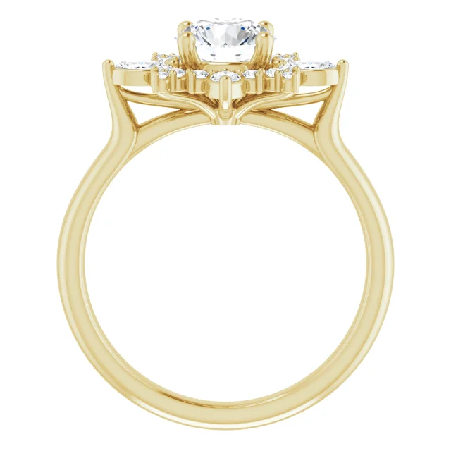 halo vintage award winning Design ring