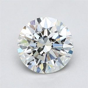 GIA Certified Premium Round Diamond 1.25 Carats H+ Si1+