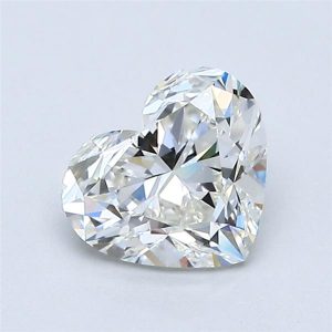 GIA Certified Great Value Heart Diamond J/K Si2 0.9 Carats