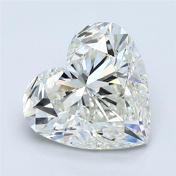 GIA Certified Great Value Heart Diamond J/K Si2 2