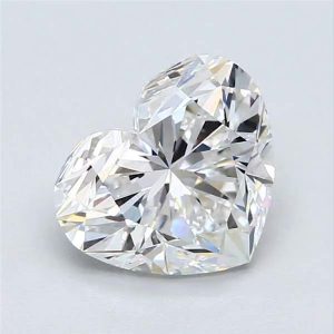 GIA Certified Luxury Heart Diamond F VS2 1.25
