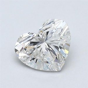 GIA Certified Premium Heart Diamond H Si1 1.25 Carats