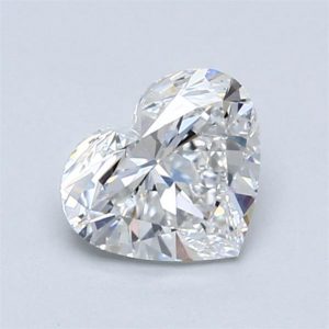 GIA Certified Super Luxe Heart Diamond D/E VS1 1 Carats