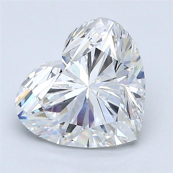 GIA Certified Super Luxe Heart Diamond D/E VS1 1